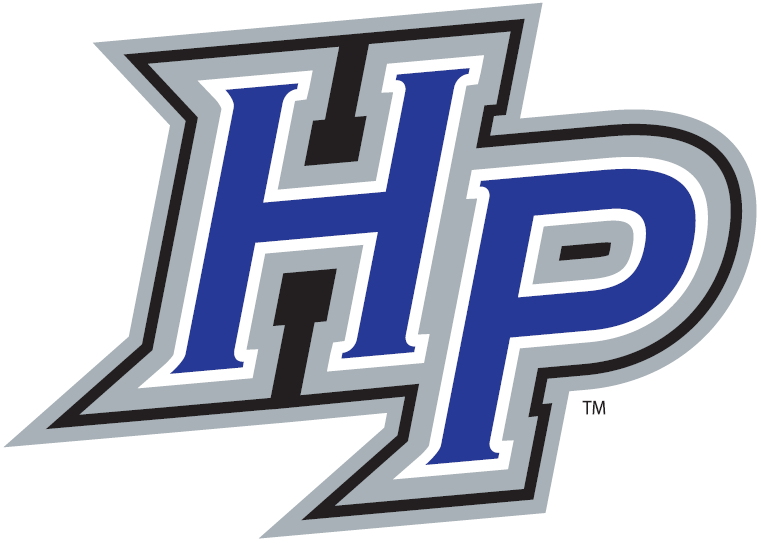 High Point Panthers 2004-2011 Alternate Logo v6 iron on transfers for fabric